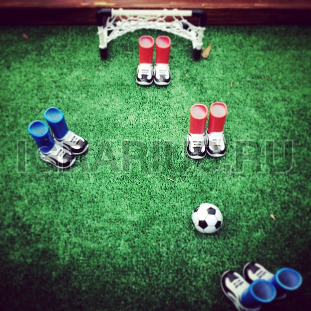 Футбол на пальцах