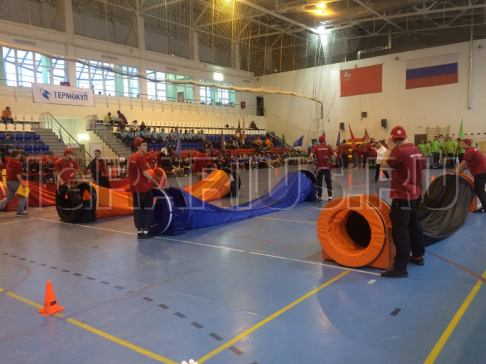 Тоннель эстафетный с опорой