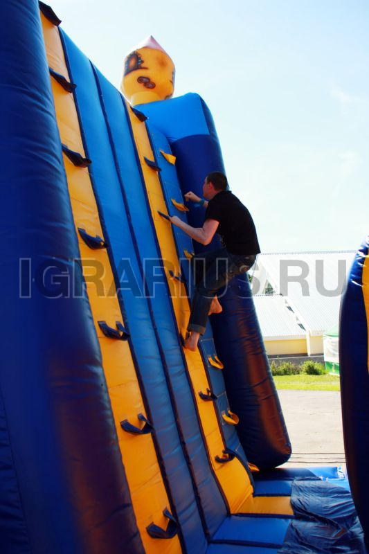 Батут Полоса препятствий «Крепость»