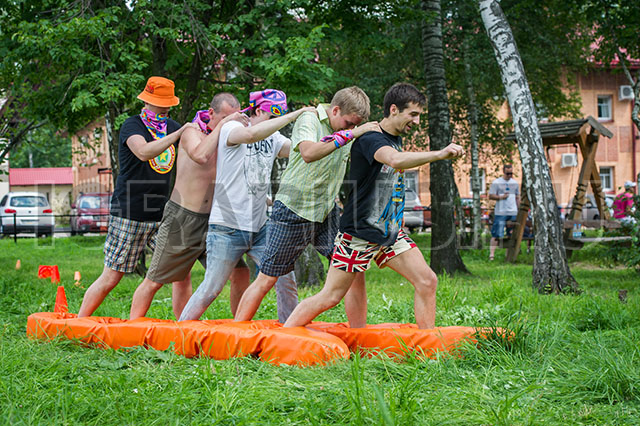 Готовый тимбилдинг «Весёлые старты» (Комплект 1)