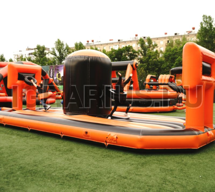 Батут Банджи-баскетбол