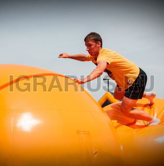 Батут полоса препятствий «Вызов Принят»