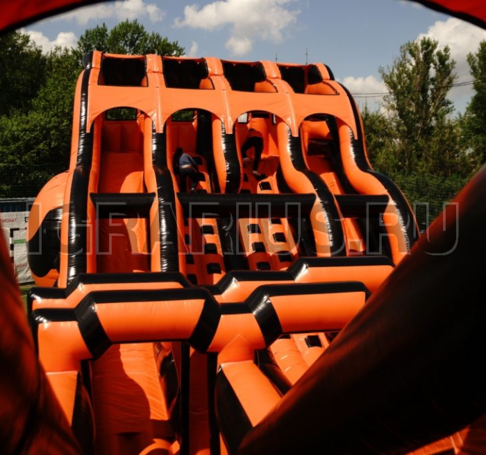 Батут Полоса-лабиринт «Паук»