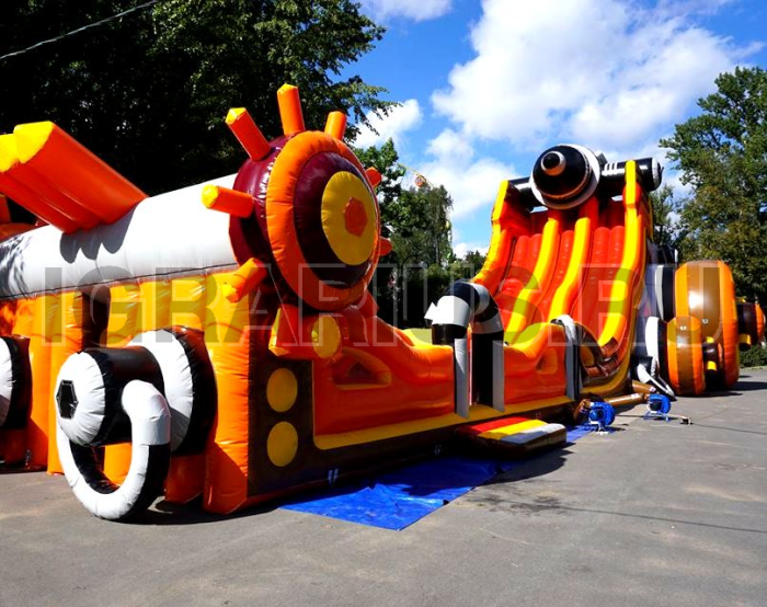 Батут Zip-Line «Пушечный»