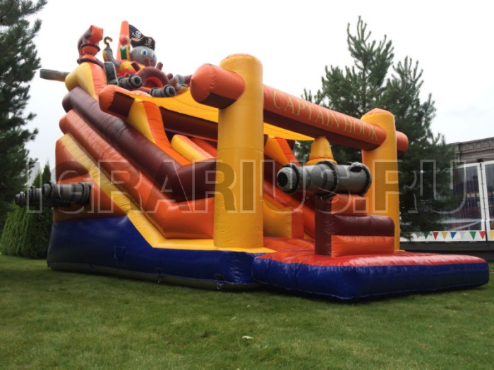 Батут Горка «Капитан Крюк»