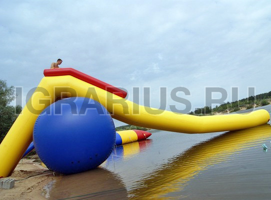 Батут Водная горка «Стелла»