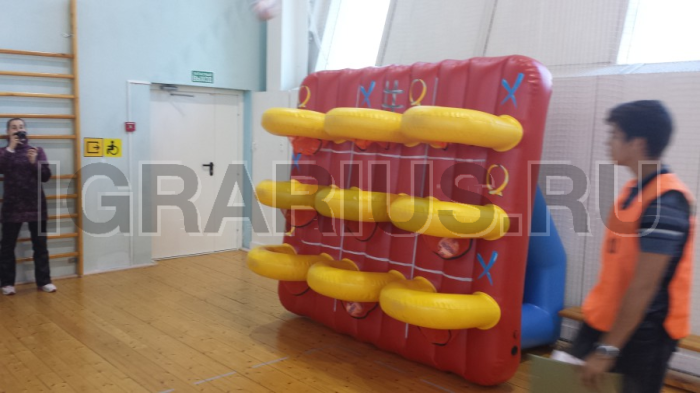 Тир надувной «Крестики-нолики»