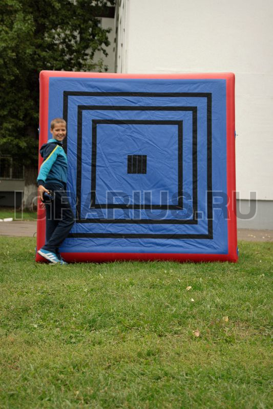 Тир надувной «Кубики»