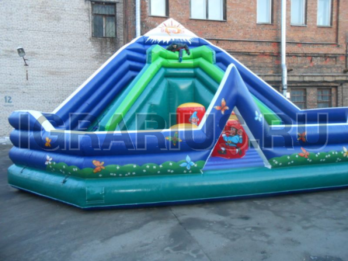 Горка надувная «Альпы»