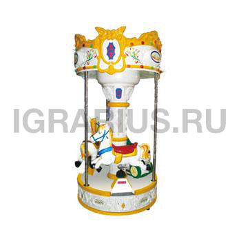 Детская механическая качалка «Карусель»