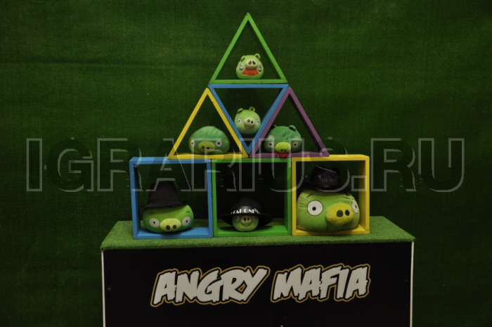 Angry Birds гангстерский