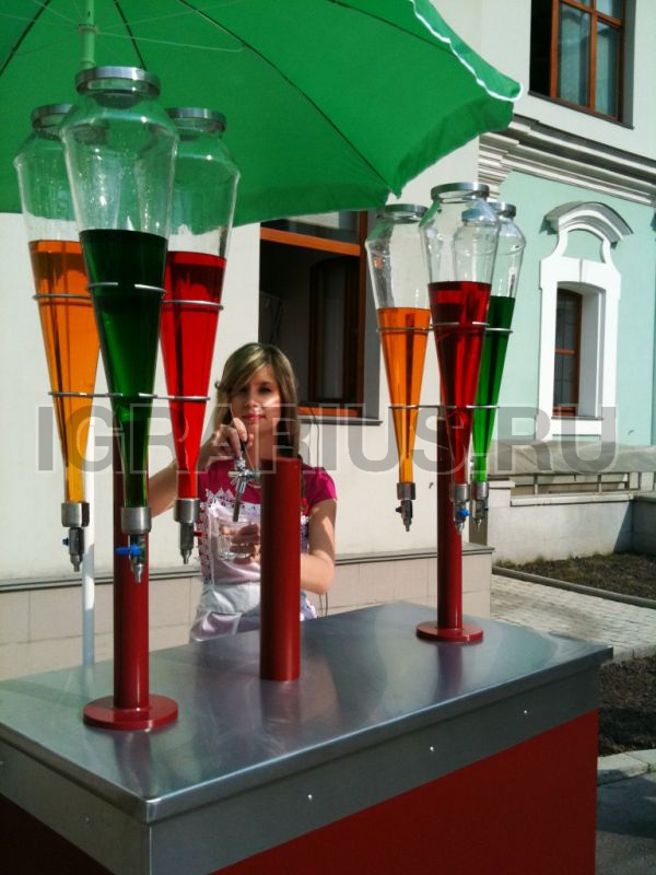 Стойка с сиропами