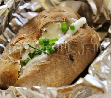 Печеный картофель