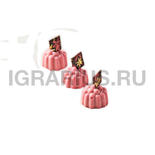 Пирожное малиновое бужансье (20 шт.)