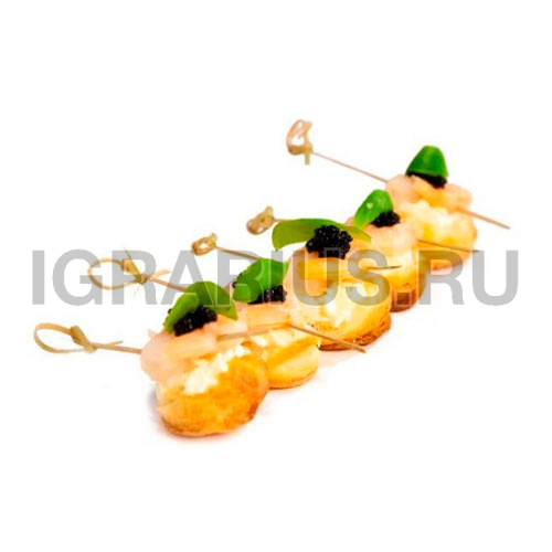 Тарталетки с креветками (20 шт.)