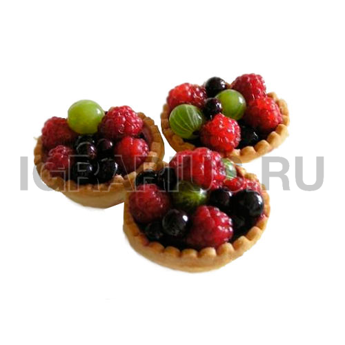 Сладкие корзинки с фруктами (20 шт.)