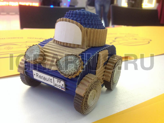 Моделирование из гофрокартона