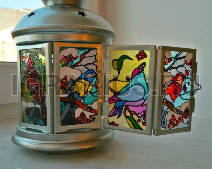 Витражные фонари