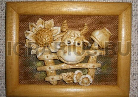 Лепка из соленого теста