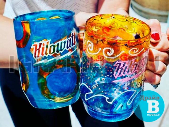Роспись пивных кружек или бокалов