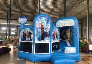 Батут ХОЛОДНОЕ СЕРДЦЕ горка