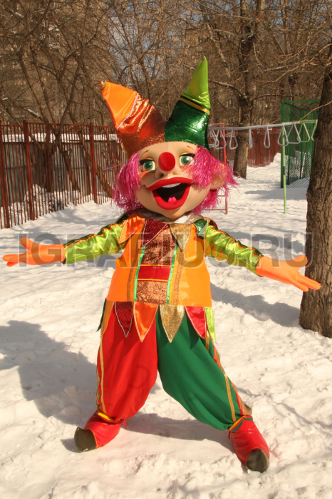 Аренда аниматора в ростовой кукле 'Скоморох Степка'