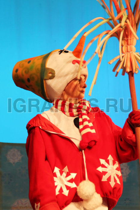 Аренда аниматора в ростовой кукле 'Снеговик Почтовик'