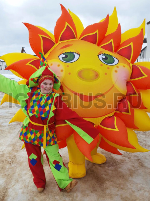 Аренда аниматора в ростовой кукле 'Солнышко'
