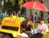 Ретро-бочка с квасом