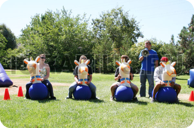 Лошадка надувная