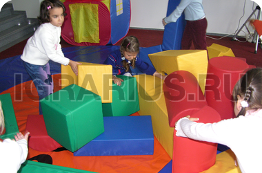 Мягкий модульный конструктор