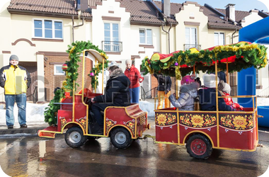 Рождественский паровозик