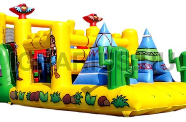 Батут Индейская деревня