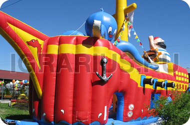 Батут Корабль Пиратский