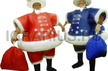 Новогодний 'Бои Дедов Морозов'