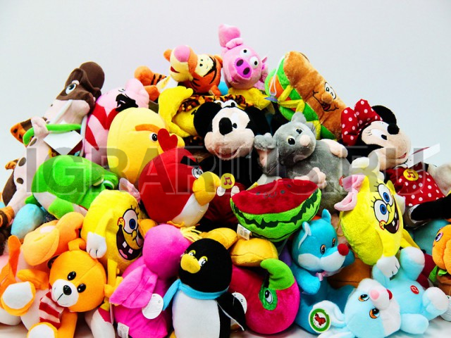 СТАРТОВЫЙ МИКС ХВАТАЙ-КА  ДЛЯ АППАРАТА(набор игрушек 40-50 видов+ бонус 10 игрушек)