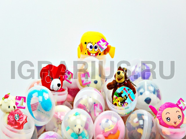 МИКС КАПСУЛ С ИГРУШКАМИ ДЛЯ АТТРАКЦИОНОВ