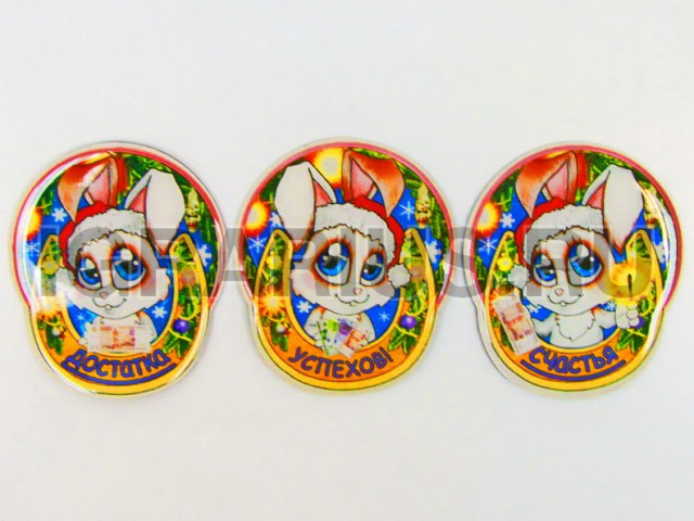 МАГНИТ ЗАЙКА АССОРТИ