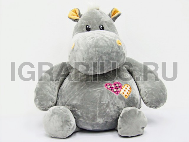 БЕГЕМОТИК С СЕРДЕЧКАМИ