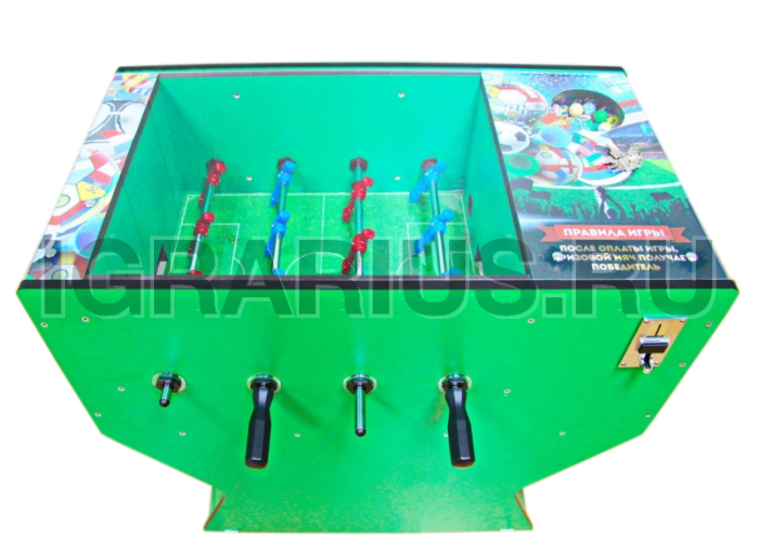 Аренда Аппарата для продажи мячей-прыгунов ФУТБОЛ - 4, ( 4 линии футболистов )