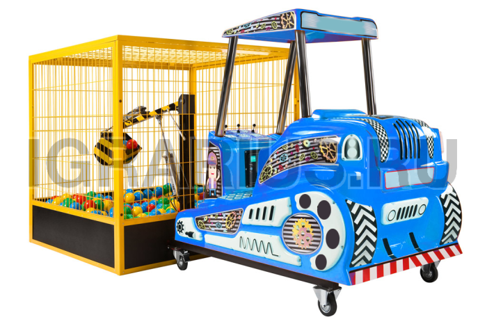 Аренда Развлекательного аттракциона Экскаватор-Бульдозер