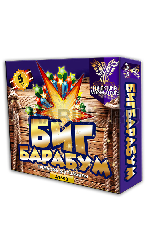 Петарда фетильная Биг Барабум