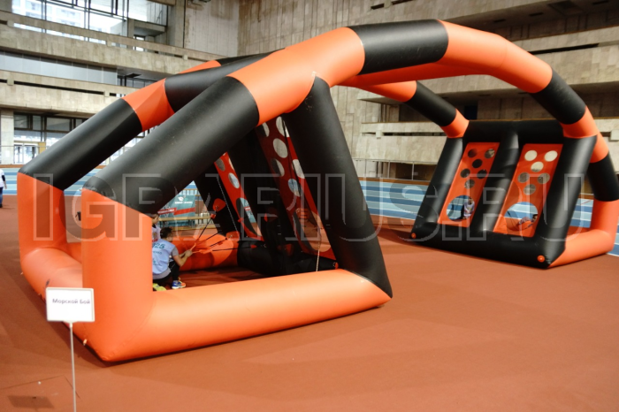 Огромный надувной тир