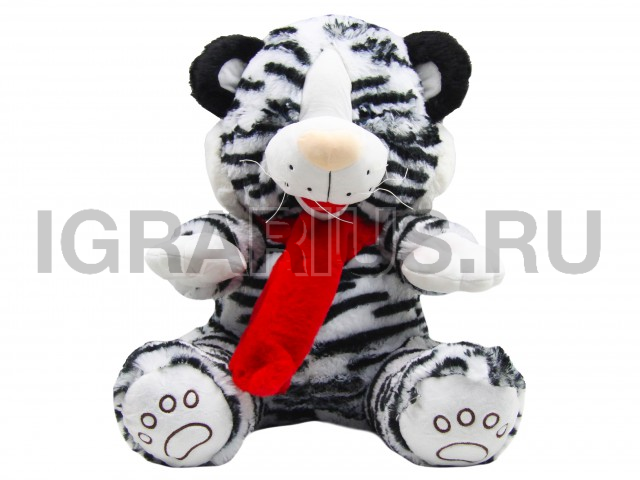 ТИГРЕНОК В ШАРФИКЕ БЕЛЫЙ