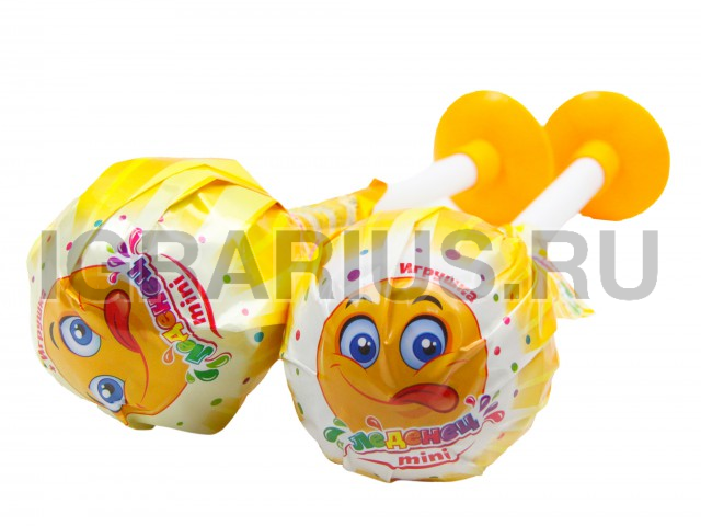 КАРАМЕЛЬ В КАПСУЛЕ С СЮРПРИЗОМ (на подставке)