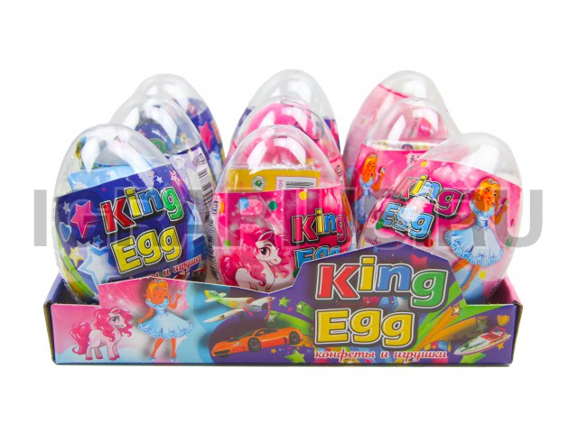 ЯЙЦО С КОНФЕТАМИ И ИГРУШКАМИ