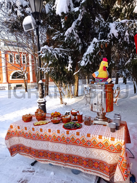 Самовар на дровах