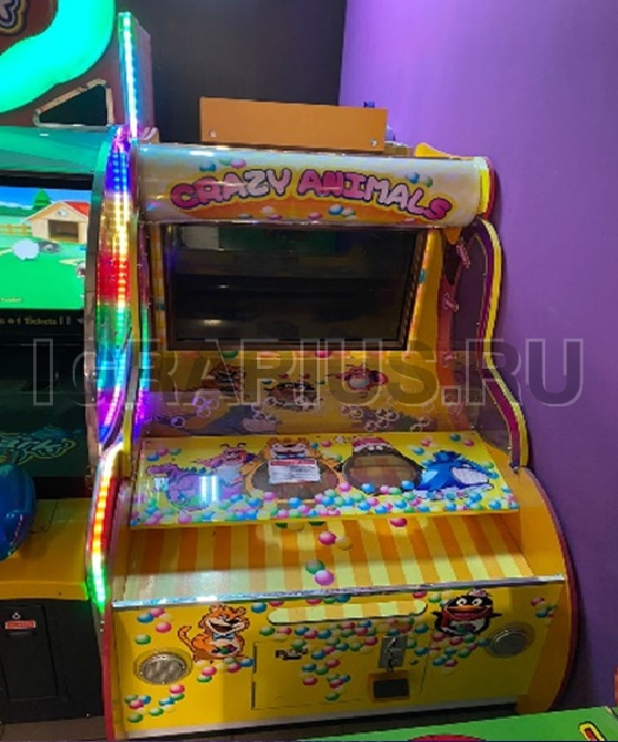 Аренда автомата Crazy Animals