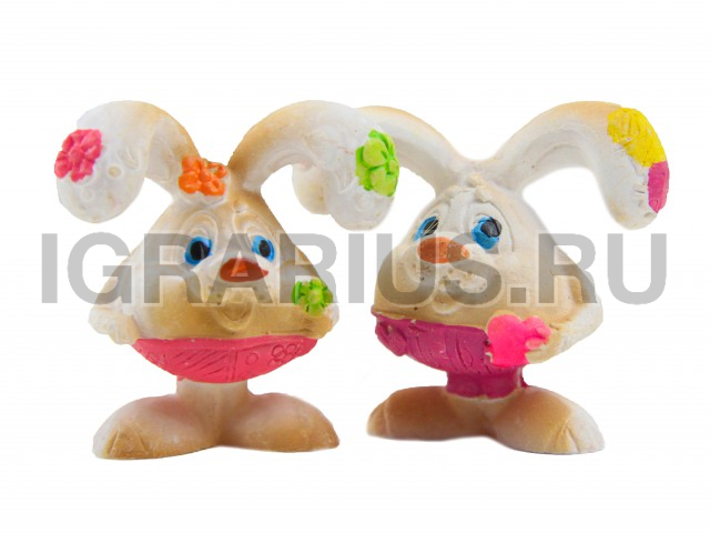 ЗАЯЦ ФИГУРКА КЕРАМИЧЕСКАЯ