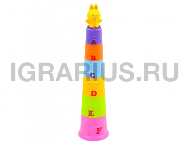 ИГРОВОЙ НАБОР ДЛЯ ПЕСКА ПИРАМИДКА С ИГРУШКОЙ